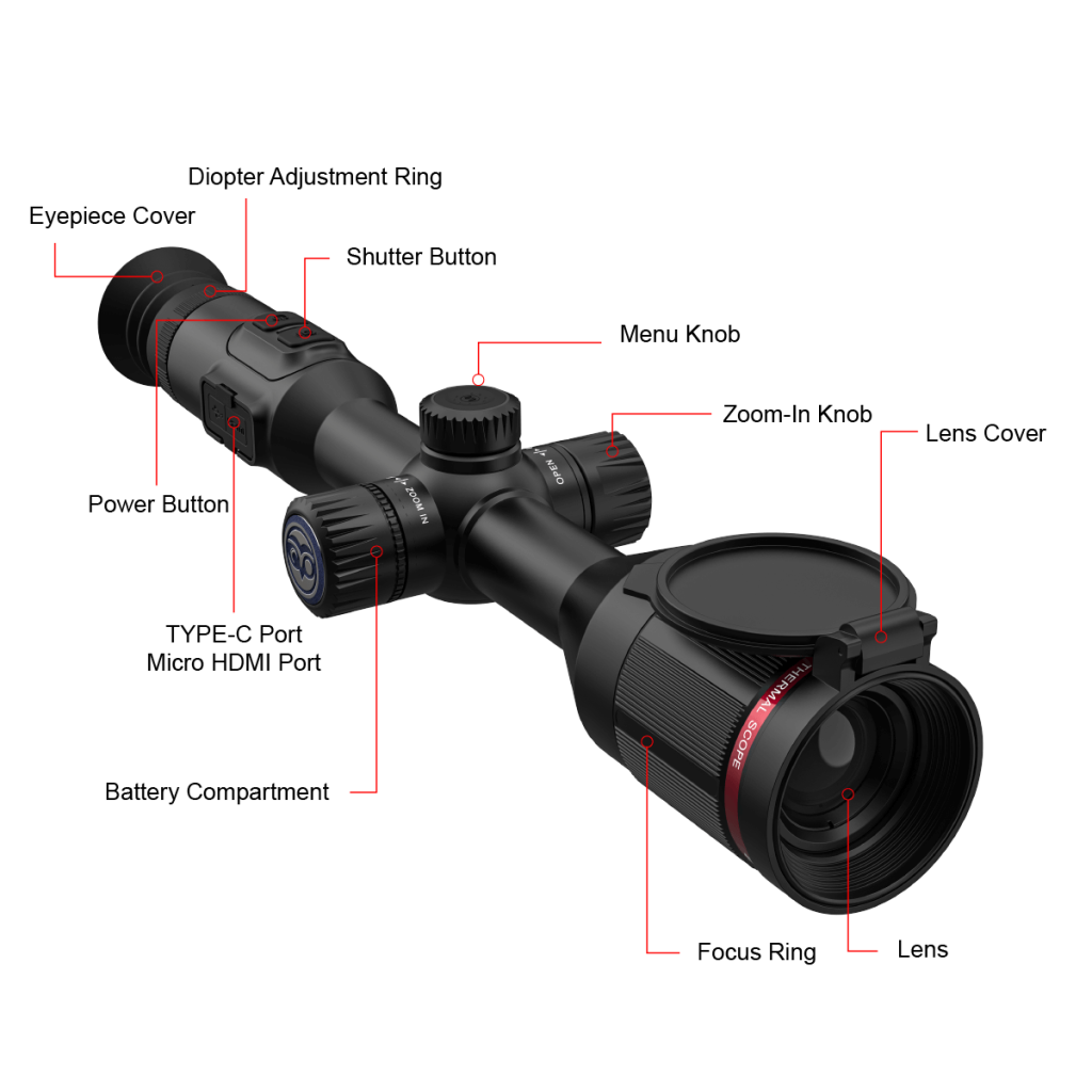 How to use thermal riflescope VEOT-RS03 RSM30